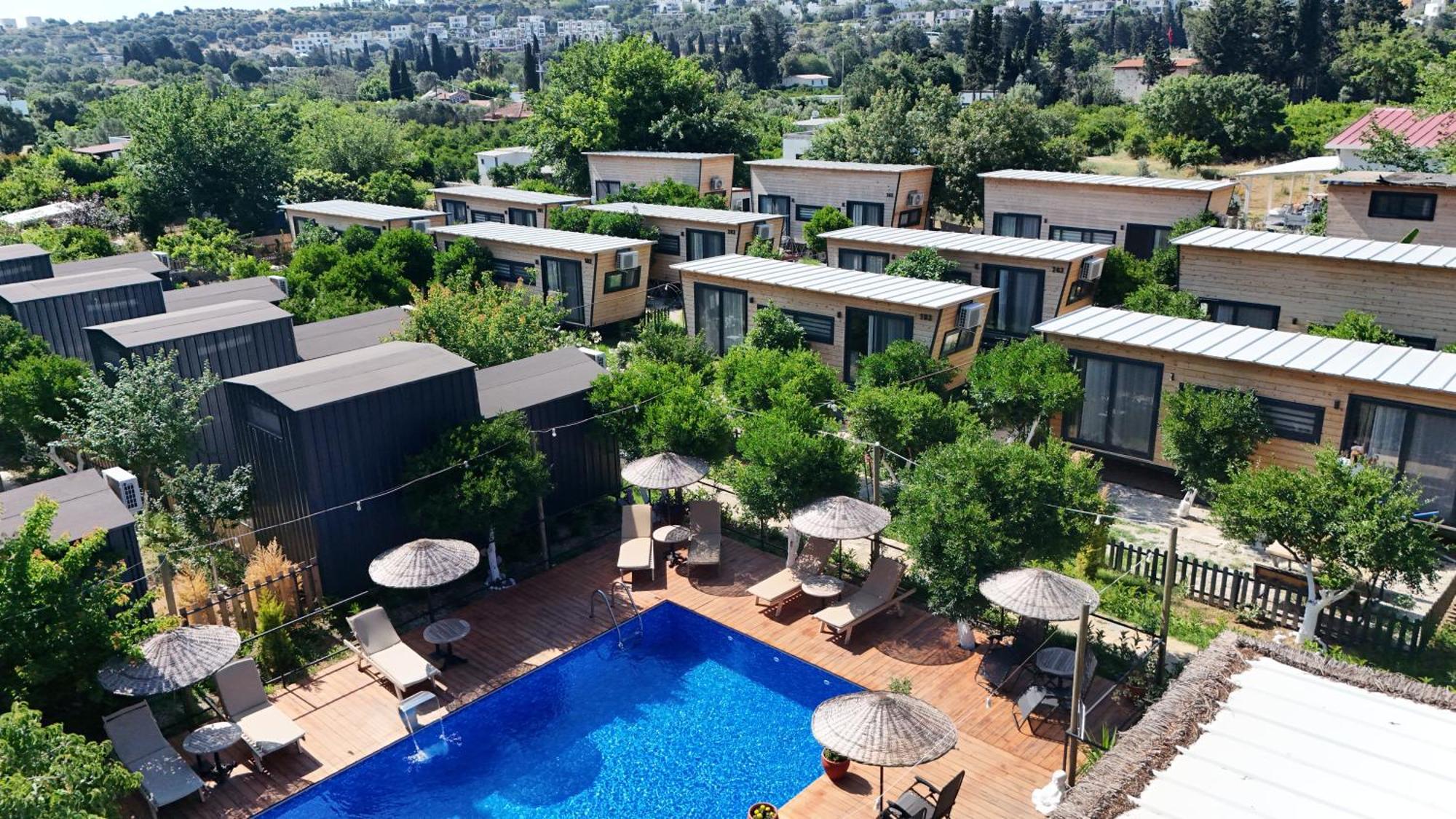 Gaia Tiny Houses Butik Hotel Bodrum Exteriér fotografie